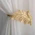 Polished Vintage Brass Curtain Holdbacks | 6 Styles