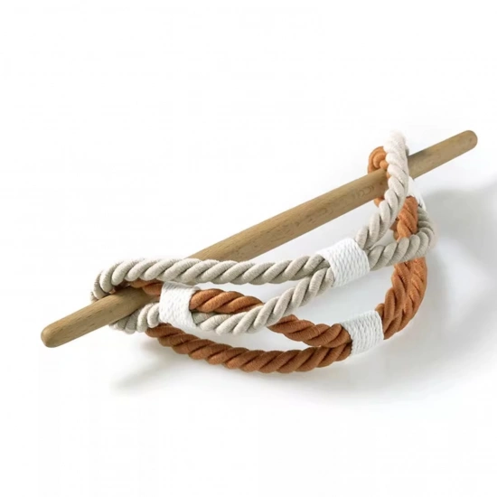 Wabi-Sabi Handmede Wood Pin Curtain Tieback | 4 Color Choices