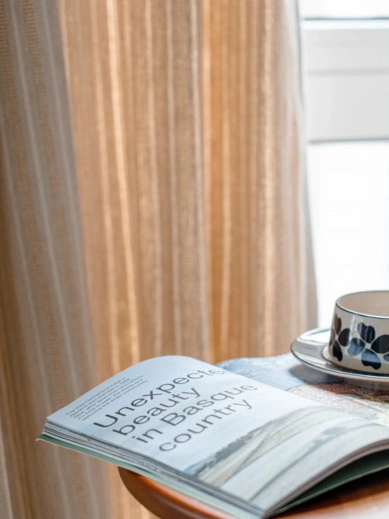 Darphe Custom Floor to Ceiling Striped Curtains