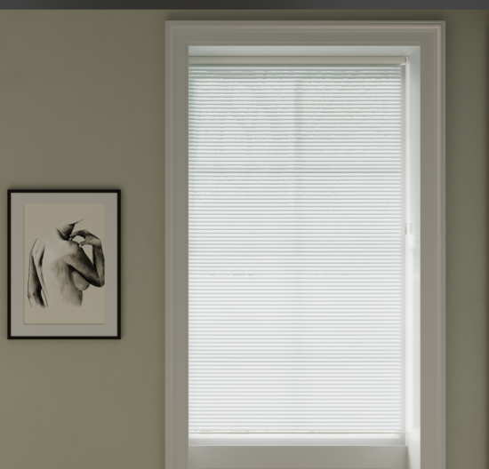 Darphe Custom Arc Aluminum Blinds Bright Light 35mm