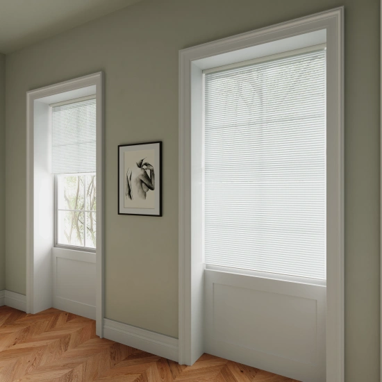 Darphe Custom Arc Aluminum Blinds Bright Light 35mm