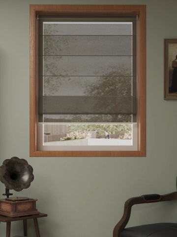 Darphe Custom  Classic  10% Openness Factor Roman Shade