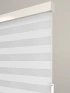 Darphe Custom Full Blackout Zebra Dual Window Blinds