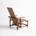 Darphe Wabi-sabi style solid wood chair