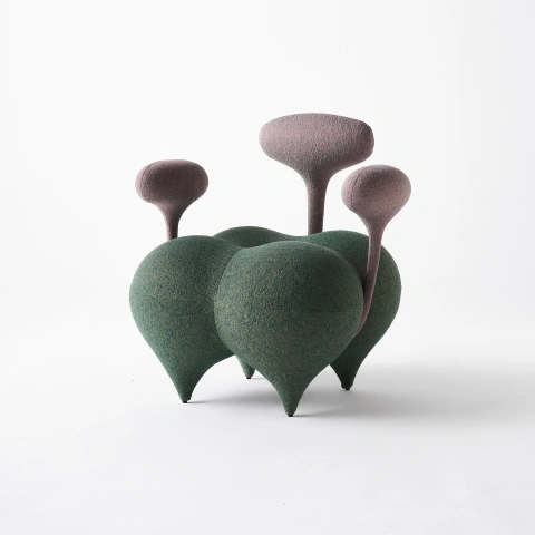 Darphe modern simple single sofa special-shaped balloon butt chair