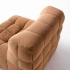 Darphe Corduroy bean bag single sofa chair with washable cover