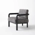 Darphe removable and washable simple single sofa chair