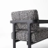 Darphe removable and washable simple single sofa chair