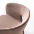 Darphe  modern simple velvet accent chair