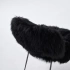 Darphe Black Wool Lounge Chair