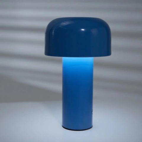 Darphe rechargeable minimalist mushroom table lamp for living room