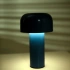 Darphe rechargeable minimalist mushroom table lamp for living room