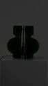 Darphe Simple Art Green Lantern Shape Acrylic LED Table Lamp