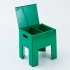 Darphe Colorful Storage Box Chair 2 in 1