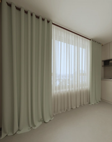 Darphe custom blackout thermal insulation long curtains and drapes