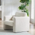 Darphe Fabric Single Sofa, Modern Lounge Chairs Single Sofa with Support Pillow