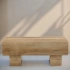 Darphe Modern Simple Light Wood Texture MDF Coffee Table