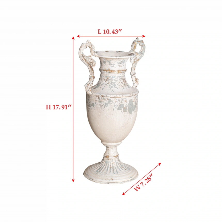 Darphe Vintage Floral Ceramic Vase for Timeless Home Decor