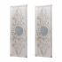 Darphe Large Wooden Wall Art Panels Set of2