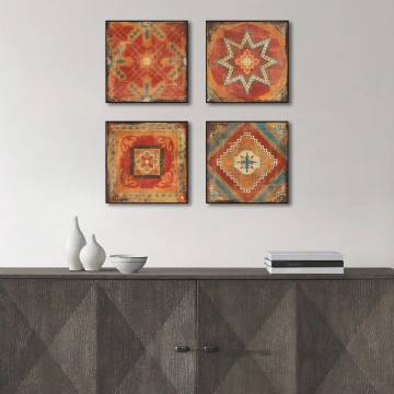 Darphe 4-piece Framed Art Set