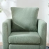 Darphe Modern Fabric Accent Chair, Upholstered Armchair for Living Room for Living Room, Bedroom, Reception Room