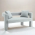 Darphe Modern Chenille  2 Seater Sofa