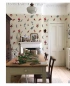Darphe white small floral wallpaper bedroom bedside living room restaurant wallpaper 10.761ft²