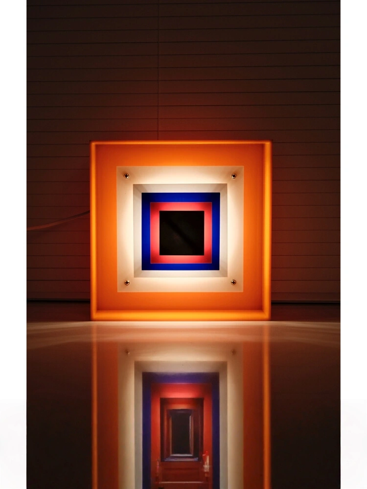 Darphe vintage pixel style wall lamp colorful acrylic creative design, decorative lamp