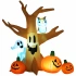 Darphe 7.5' Tall Lighted Halloween Inflatables Outdoor Decorations