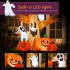Darphe 7.5' Tall Lighted Halloween Inflatables Outdoor Decorations